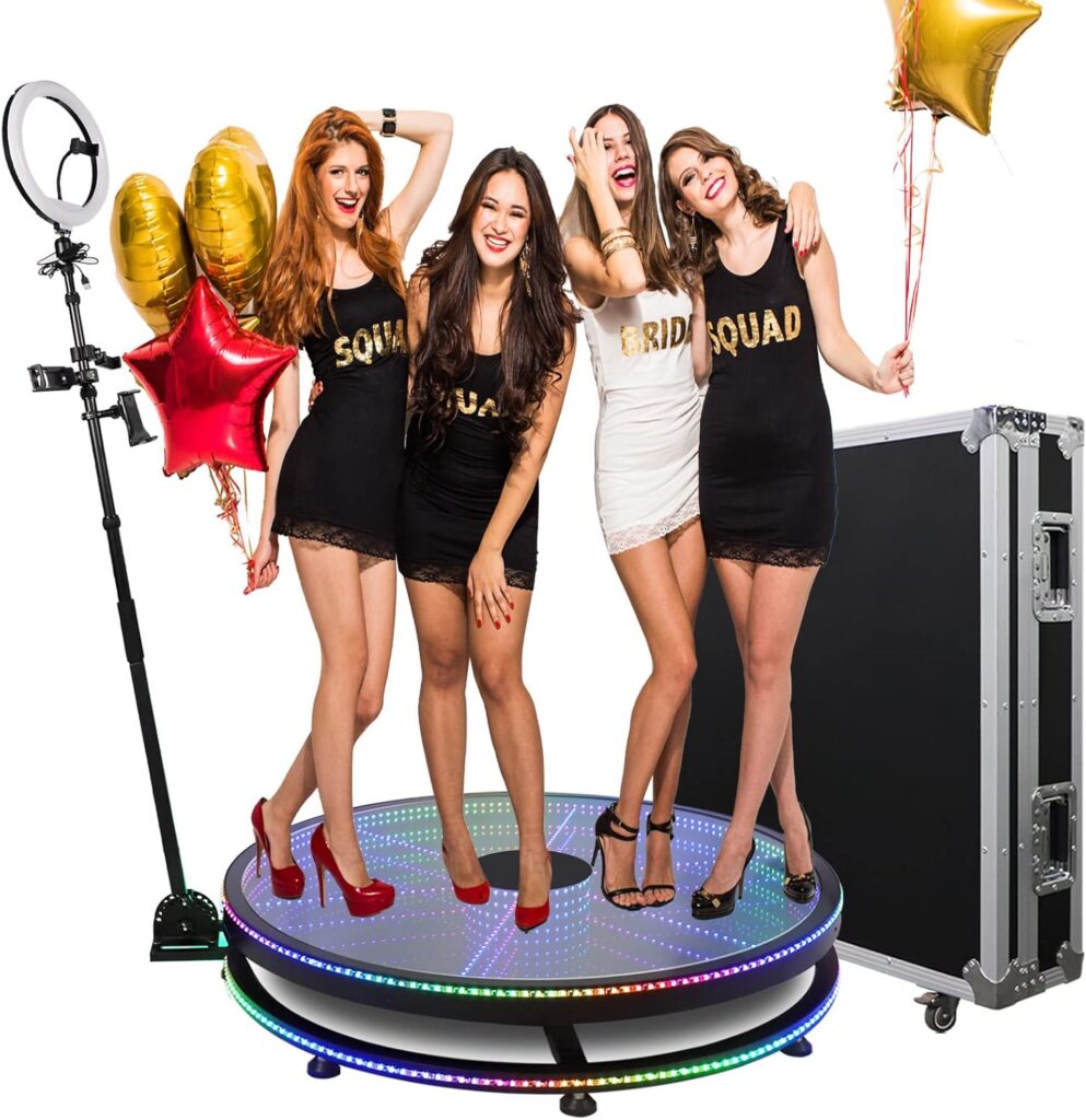 ChackTok 39.4 inch Magic Glass 360 Photo Booth