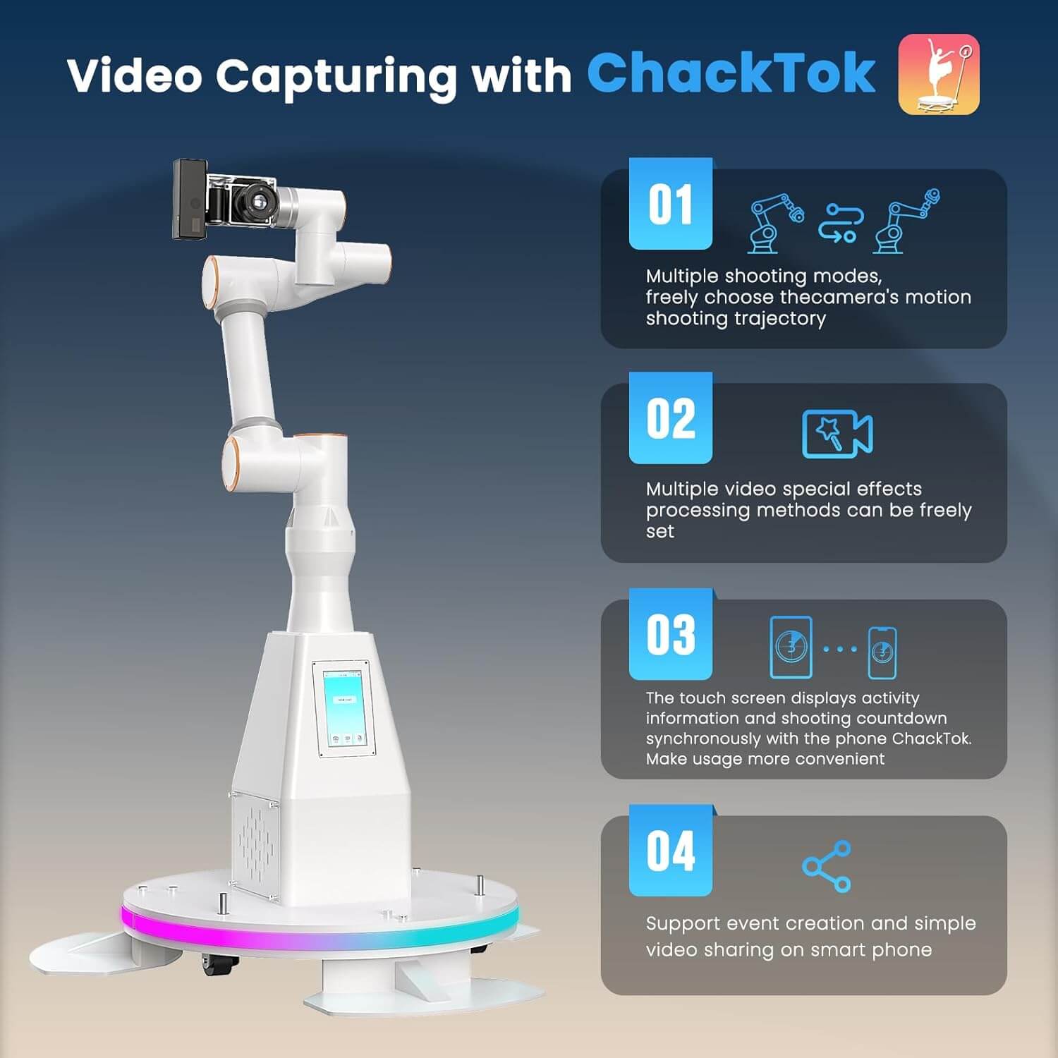 ChackTok Glambot Video Photo Booth -3