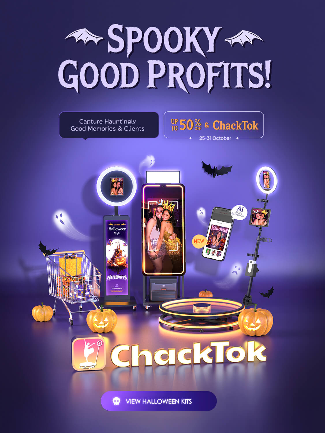 ChackTok Halloween Sale