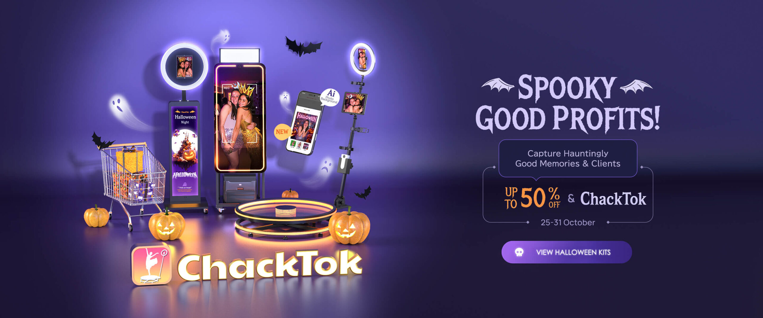 ChackTok Halloween Sale