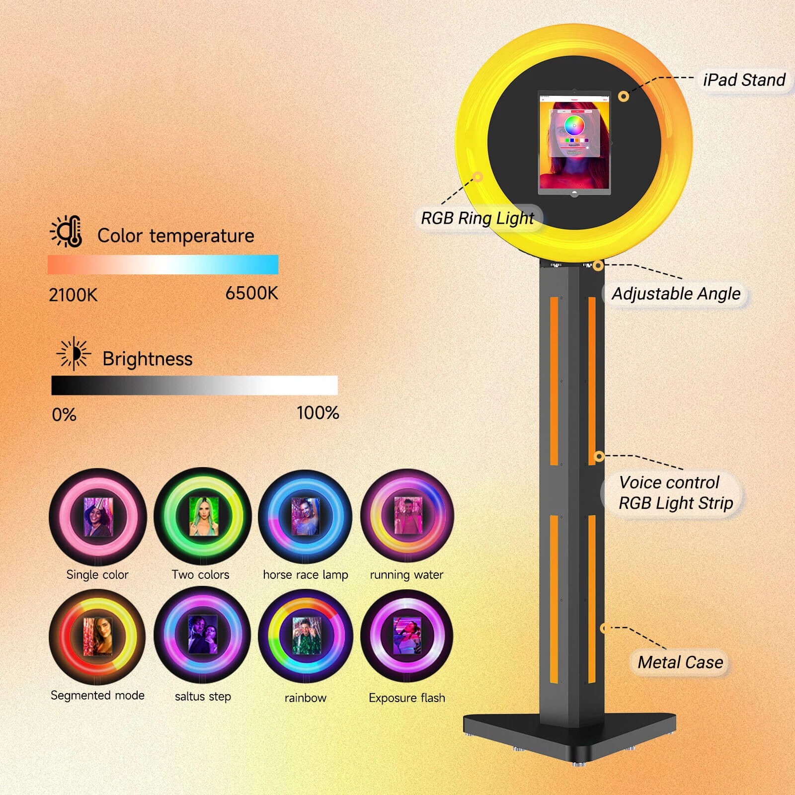 ChackTok Separable Triangular Ipad Photo Booth-5