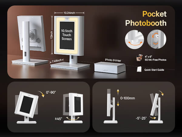 Adjustable Stand for Photo Booth