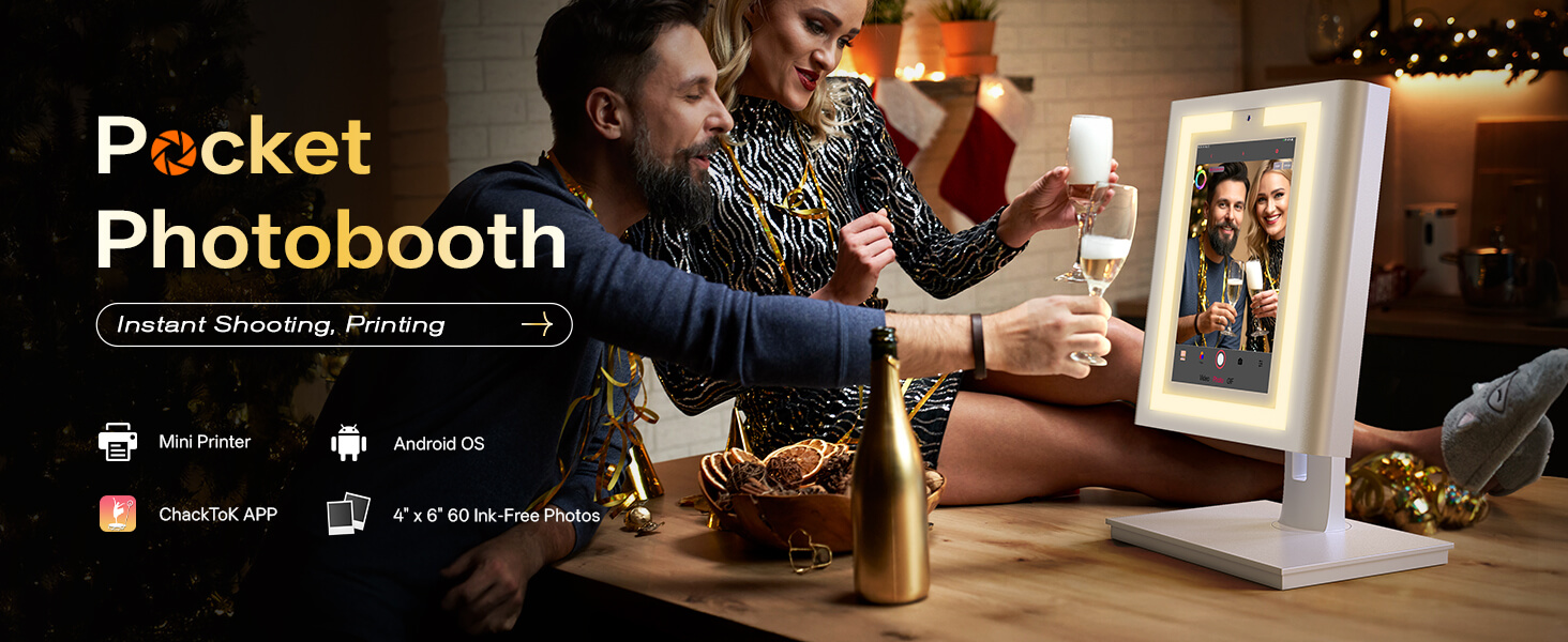 ChackTok Mini Pocket Photo Booth