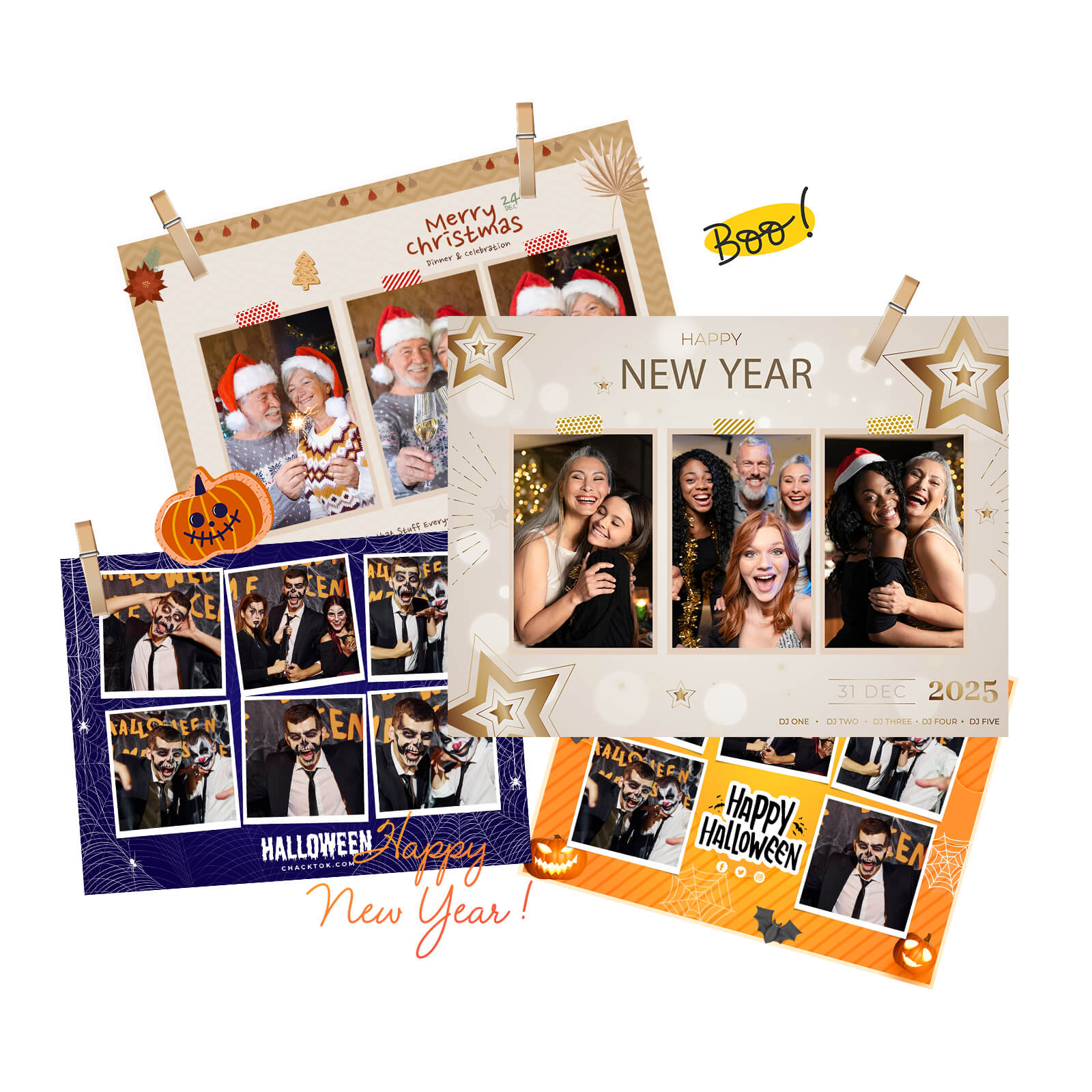 ChackTok Event Templates