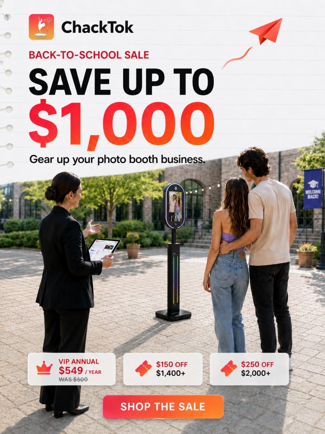 ChackTok Back to School Sale