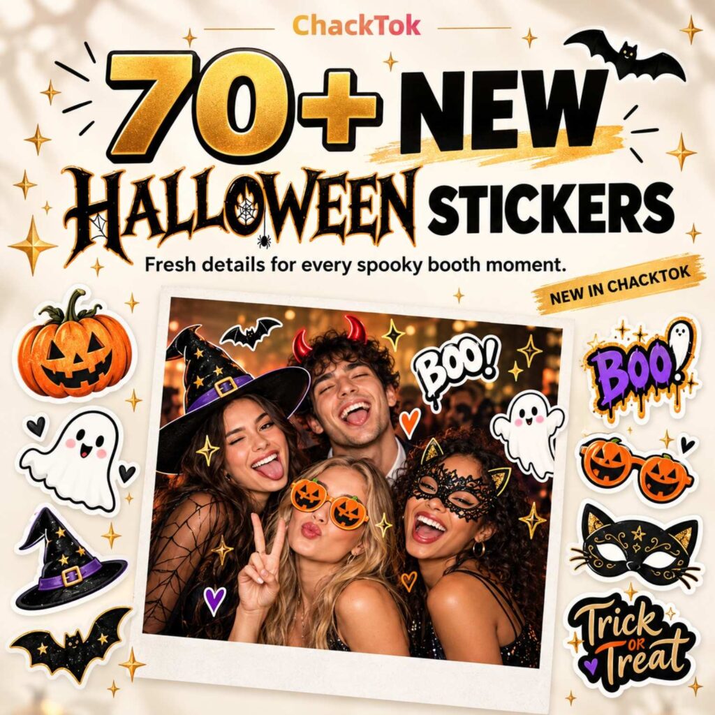 ChackTok Halloween Sticker Collection