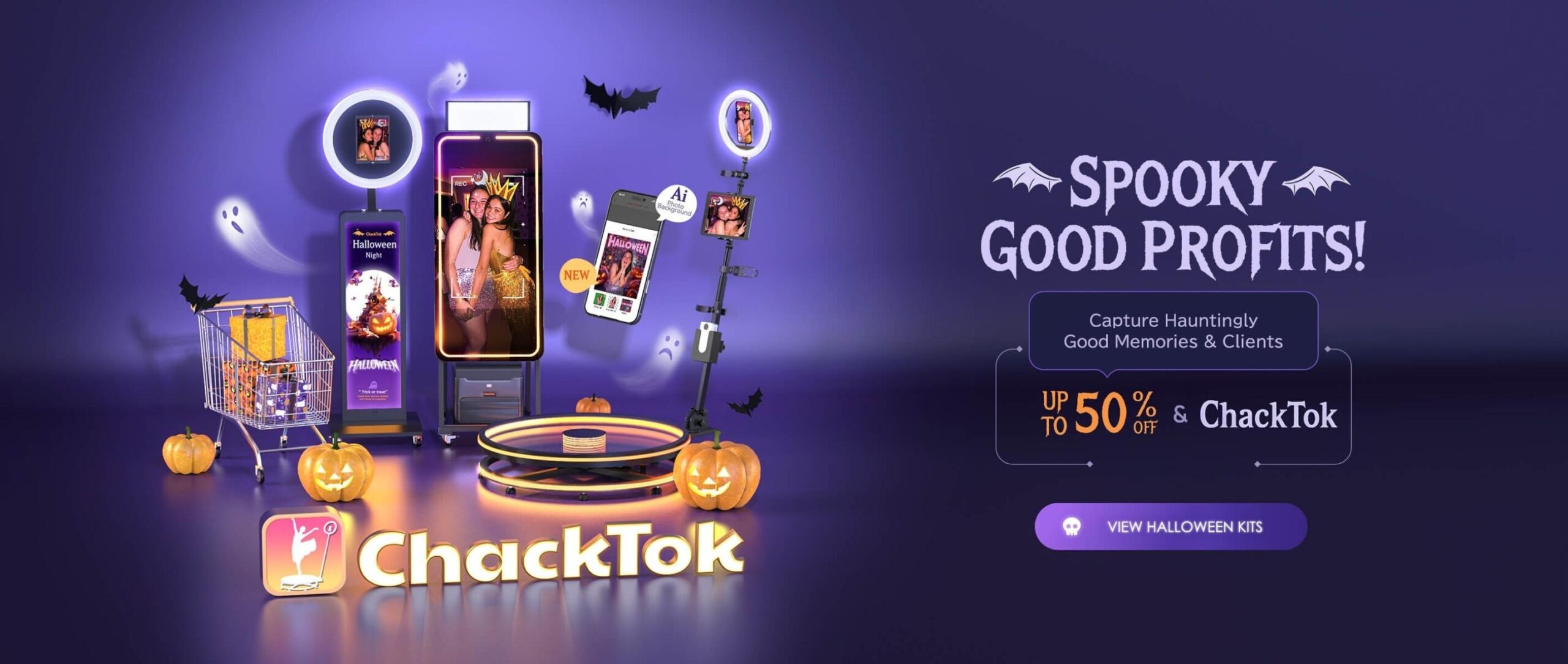 ChackTok Halloween Sale